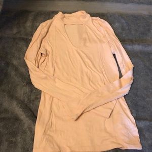 Never worn fitted long sleeve top